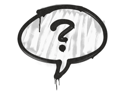 Sealed Graffiti | Question Mark