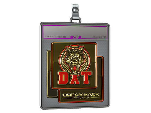 Sticker Slab | dAT team (Gold) | DreamHack 2014