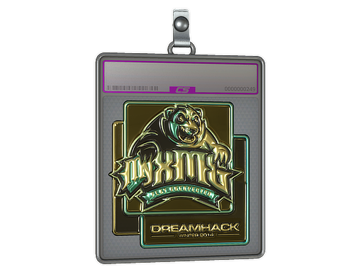 Sticker Slab | myXMG (Gold) | DreamHack 2014
