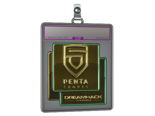 Sticker Slab | PENTA Sports (Gold) | DreamHack 2014