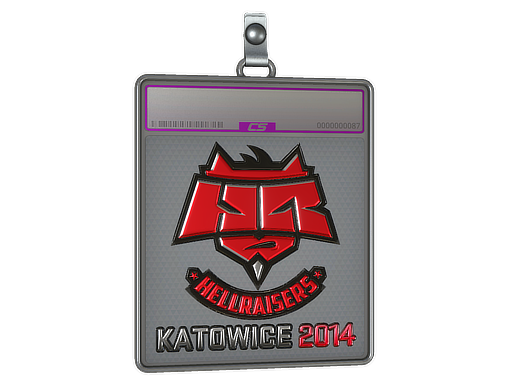Sticker Slab | HellRaisers (Foil) | Katowice 2014