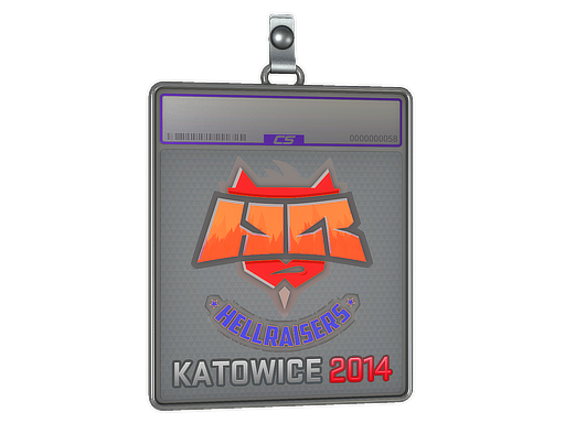 Sticker Slab | HellRaisers (Holo) | Katowice 2014