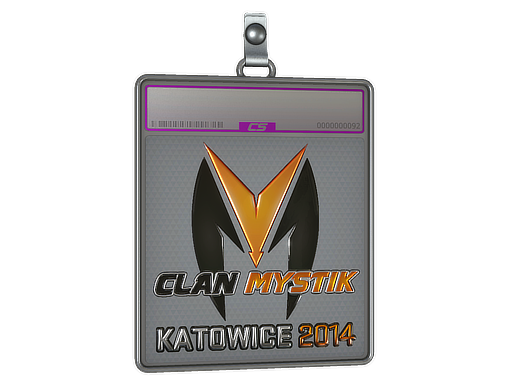 Sticker Slab | Clan-Mystik (Foil) | Katowice 2014