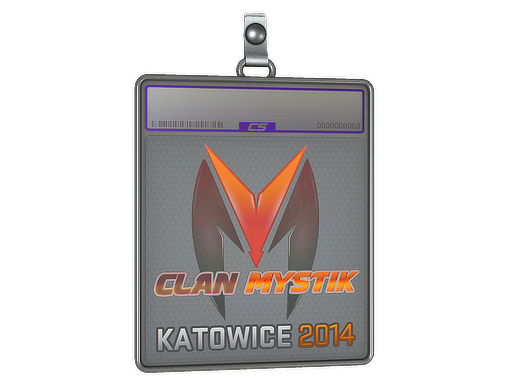 Sticker Slab | Clan-Mystik (Holo) | Katowice 2014