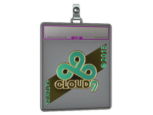 Sticker Slab | Cloud9 G2A (Gold) | Katowice 2015