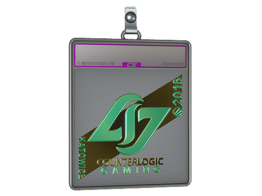 Sticker Slab | Counter Logic Gaming (Gold) | Katowice 2015