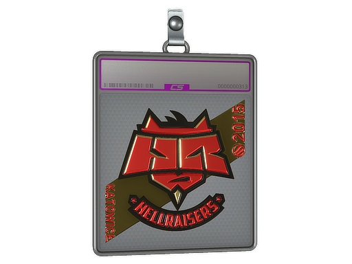 Sticker Slab | HellRaisers (Gold) | Katowice 2015