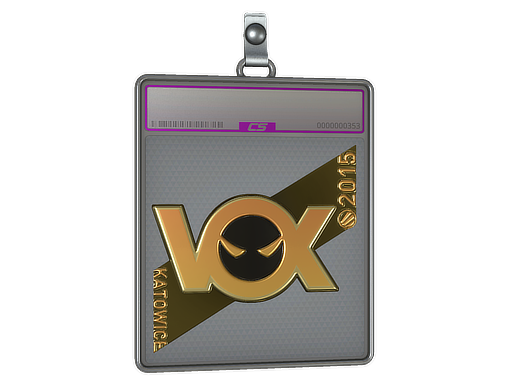 Sticker Slab | Vox Eminor (Gold) | Katowice 2015