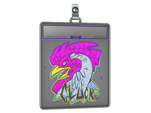 Sticker Slab | Cluck (Holo)