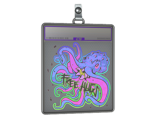 Sticker Slab | Free Hugs (Holo)
