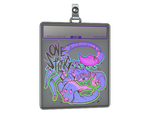Sticker Slab | One Sting (Holo)