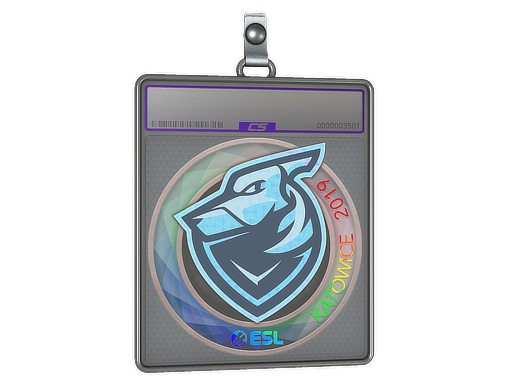 Sticker Slab | Grayhound Gaming (Holo) | Katowice 2019