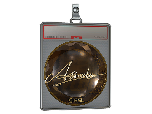Sticker Slab | Attacker (Gold) | Katowice 2019