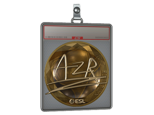 Sticker Slab | AZR (Gold) | Katowice 2019
