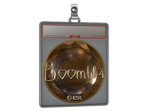 Sticker Slab | Boombl4 (Gold) | Katowice 2019