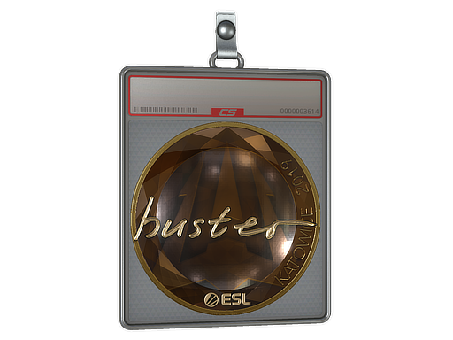 Sticker Slab | buster (Gold) | Katowice 2019