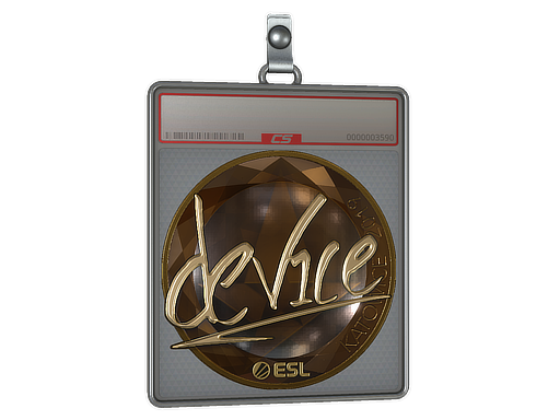 Sticker Slab | device (Gold) | Katowice 2019
