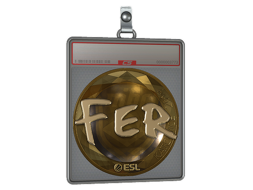 Sticker Slab | fer (Gold) | Katowice 2019