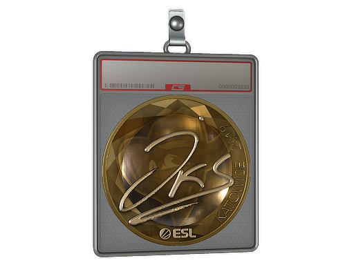 Sticker Slab | jks (Gold) | Katowice 2019