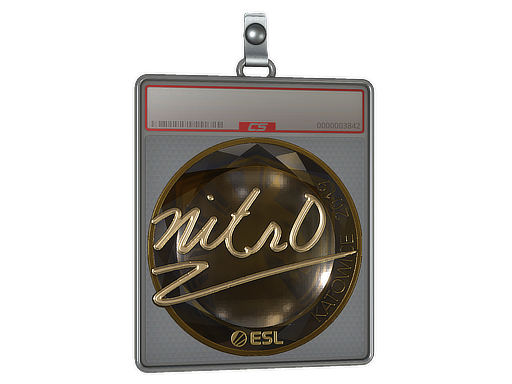 Sticker Slab | nitr0 (Gold) | Katowice 2019