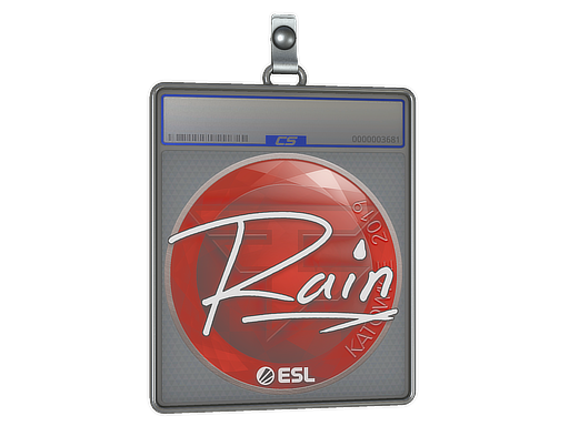Sticker Slab | rain | Katowice 2019