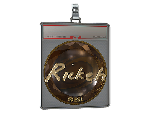 Sticker Slab | Rickeh (Gold) | Katowice 2019