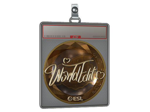 Sticker Slab | WorldEdit (Gold) | Katowice 2019
