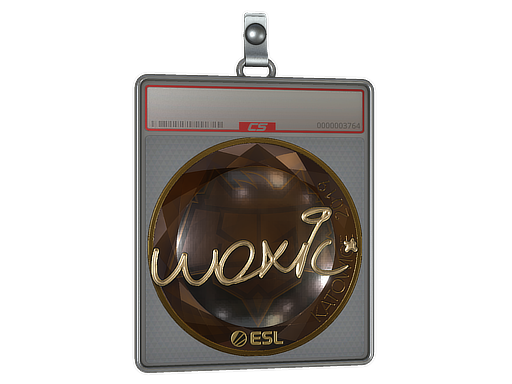 Sticker Slab | woxic (Gold) | Katowice 2019