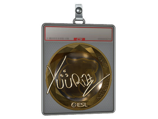 Sticker Slab | yuurih (Gold) | Katowice 2019