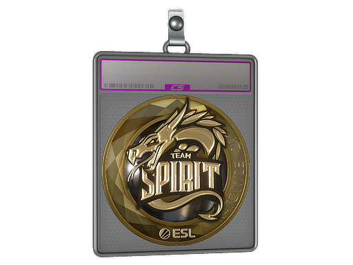 Sticker Slab | Team Spirit (Gold) | Katowice 2019