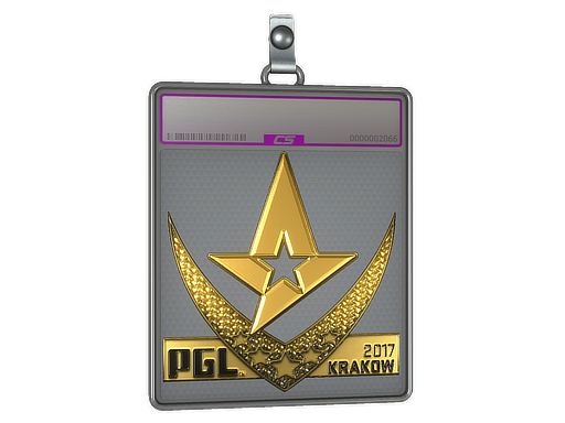 Sticker Slab | Astralis (Gold) | Krakow 2017