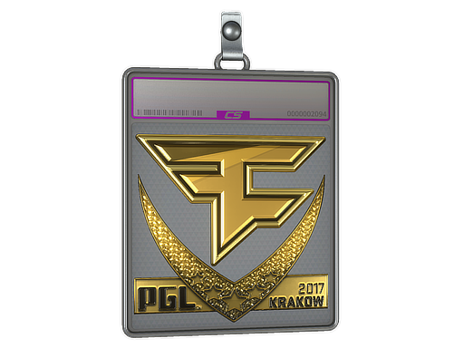 Sticker Slab | FaZe Clan (Gold) | Krakow 2017