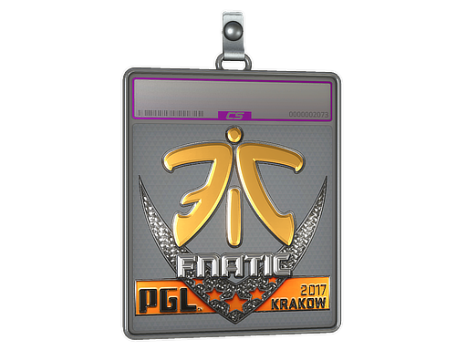 Sticker Slab | Fnatic (Foil) | Krakow 2017