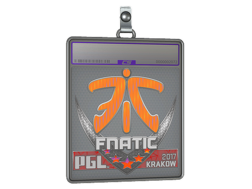 Sticker Slab | Fnatic (Holo) | Krakow 2017