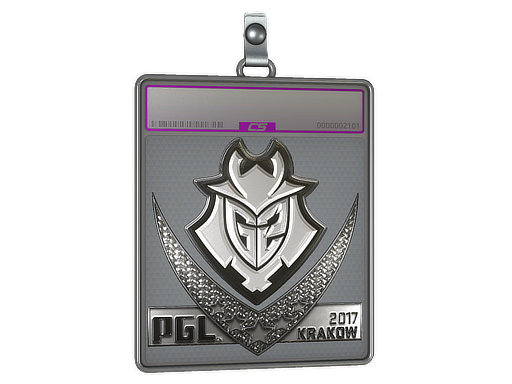 Sticker Slab | G2 Esports (Foil) | Krakow 2017
