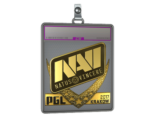 Sticker Slab | Natus Vincere (Gold) | Krakow 2017