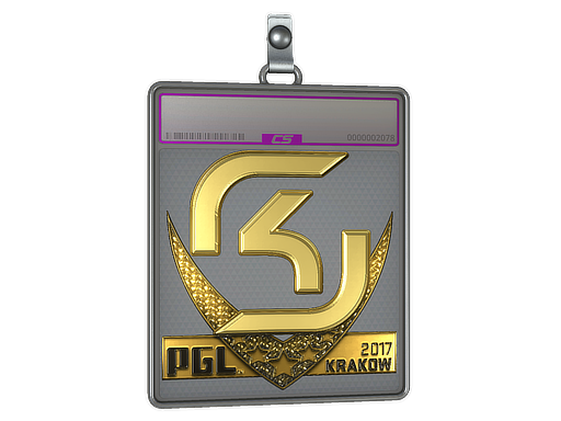 Sticker Slab | SK Gaming (Gold) | Krakow 2017