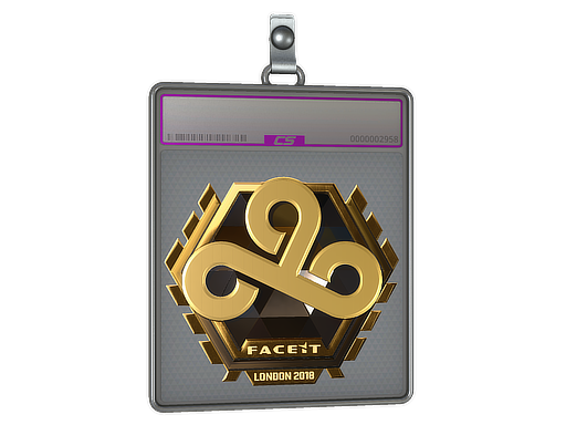 Sticker Slab | Cloud9 (Gold) | London 2018