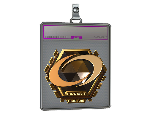 Sticker Slab | compLexity Gaming (Gold) | London 2018