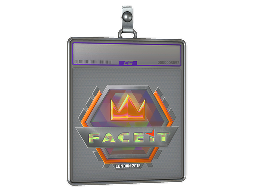 Sticker Slab | FACEIT (Holo) | London 2018