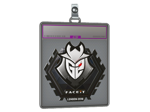 Sticker Slab | G2 Esports (Foil) | London 2018