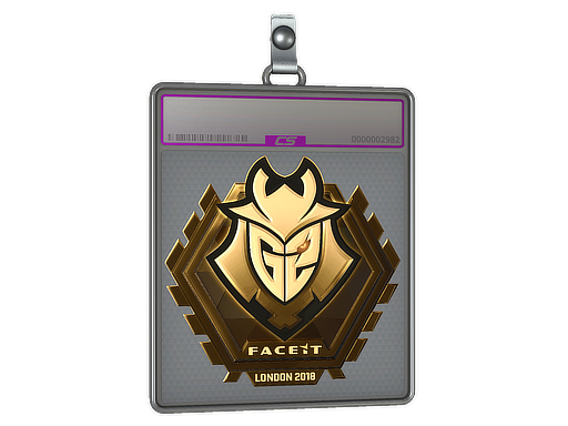 Sticker Slab | G2 Esports (Gold) | London 2018