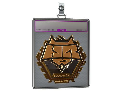 Sticker Slab | HellRaisers (Gold) | London 2018