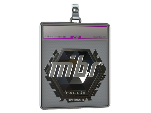 Sticker Slab | MIBR (Foil) | London 2018