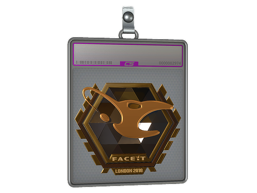 Sticker Slab | mousesports (Gold) | London 2018