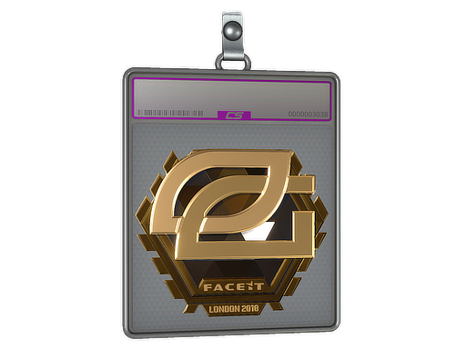 Sticker Slab | OpTic Gaming (Gold) | London 2018