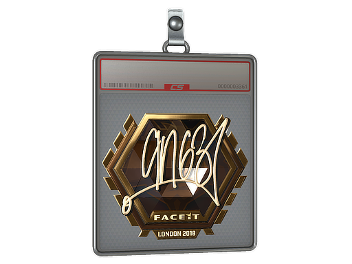 Sticker Slab | ANGE1 (Gold) | London 2018