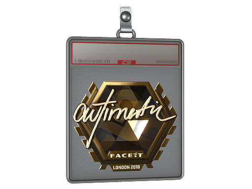 Sticker Slab | autimatic (Gold) | London 2018