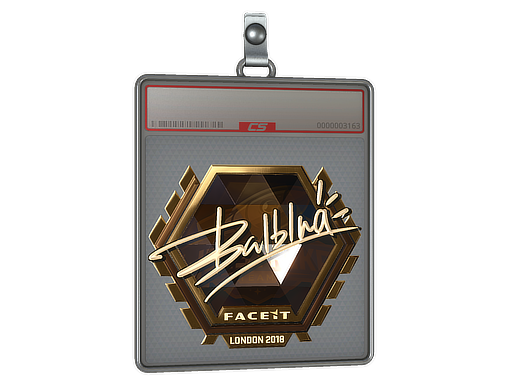 Sticker Slab | balblna (Gold) | London 2018