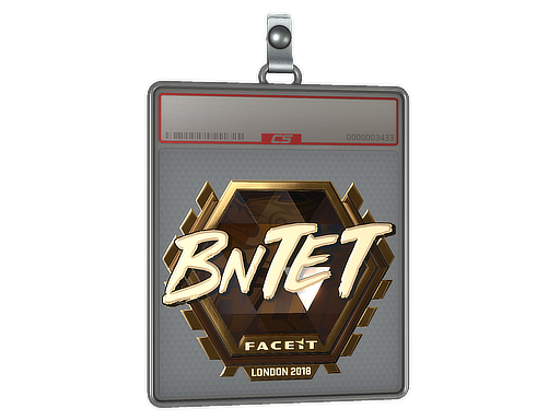 Sticker Slab | BnTeT (Gold) | London 2018